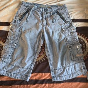 Men’s jet lag cargo blue short size 36